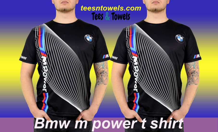 BMW M Power T-Shirt & Beach Towels: The Perfect Combination To Show Your Love For BMW