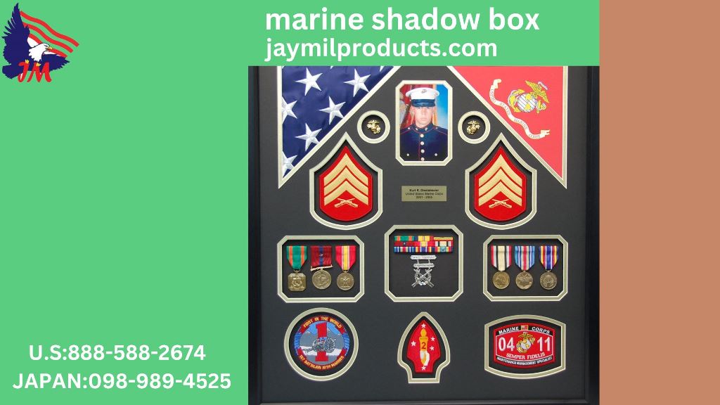 Why a Thin Ribbon Rack & Shadow Box Makes the Perfect Gift for Marine Veterans