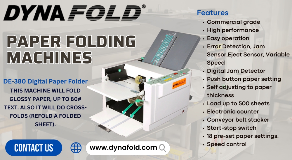 Unlocking the power of paper folding machines: