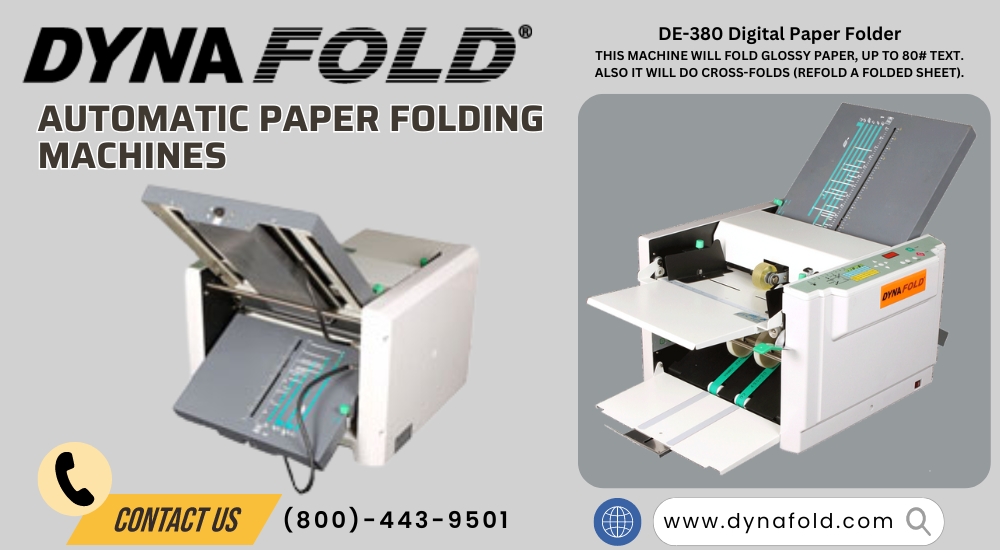 Automatic Paper folding machines: Everything you need to know