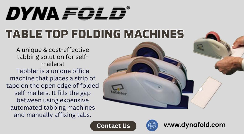 Handle Documents Efficiently with Table Top Folding Machines