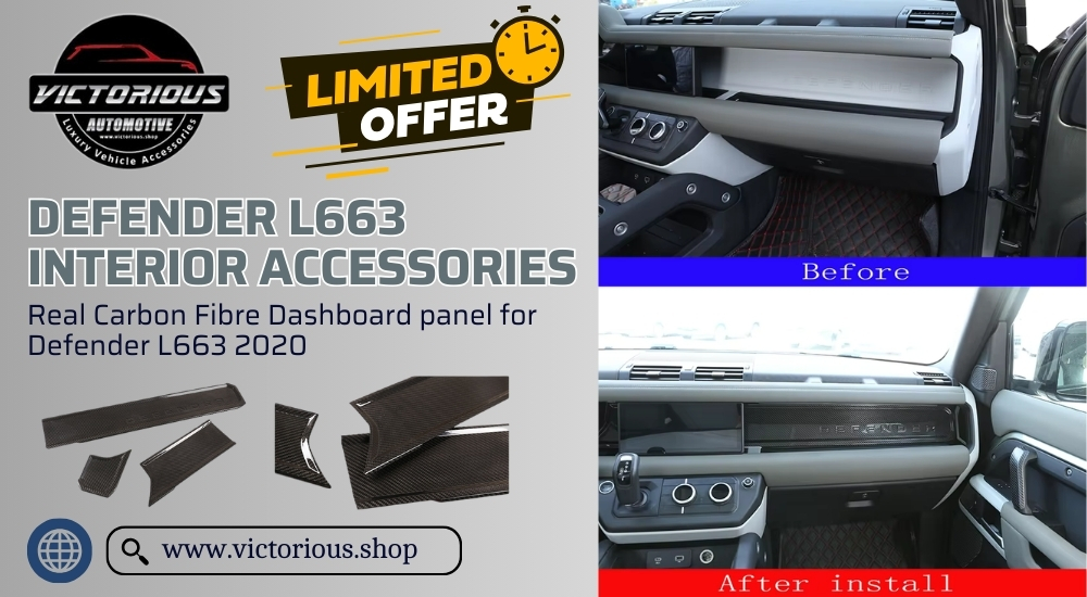 Enhance your defender l663 experience: must-have interior accessories