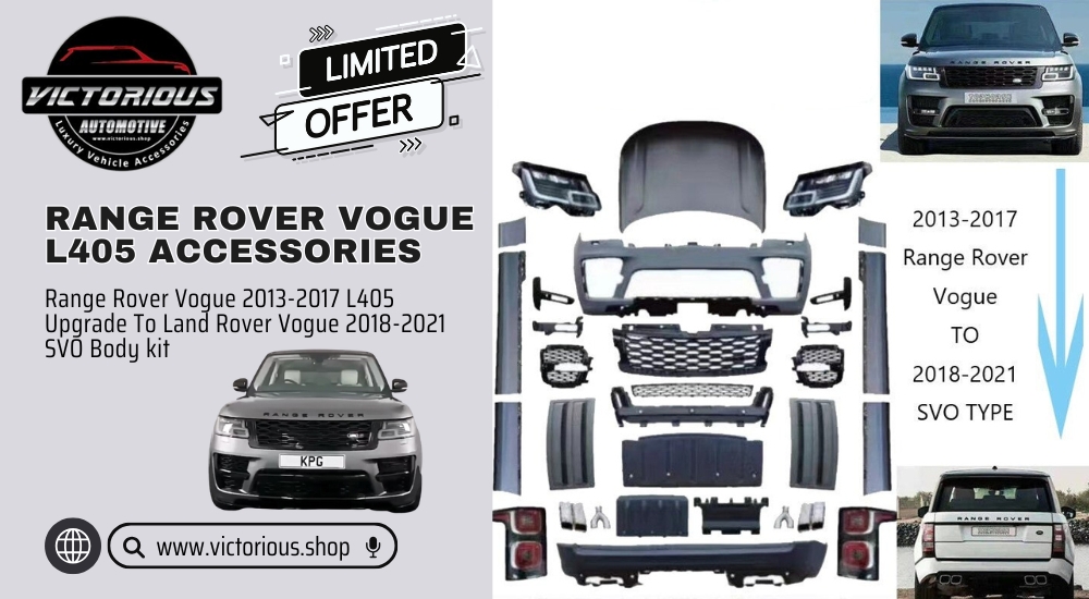 Elevate Your Drive: Must-Have Accessories for the Range Rover Vogue L405