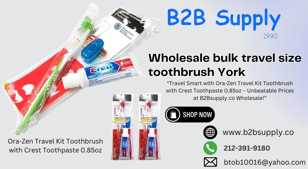 Benefits of Wholesale Bulk Travel Size Toothbrushes: A Convenient and Cost-Effective Solution