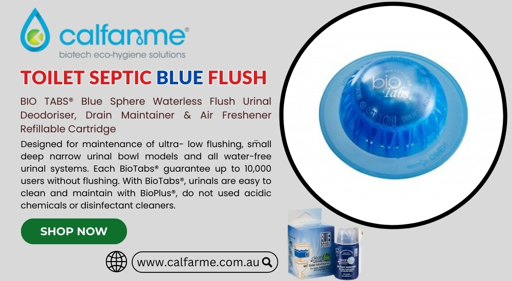 Toilet Septic Blue Flush: A Simple Solution for Cleaner Toilets